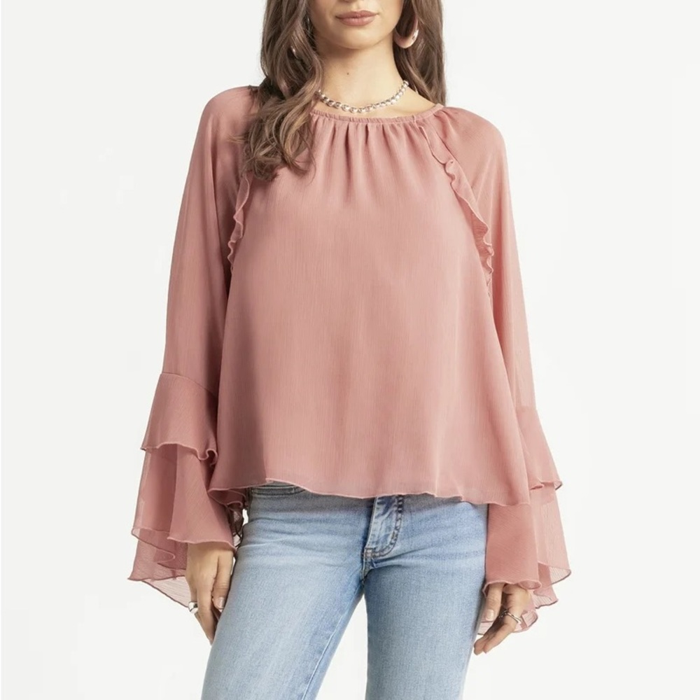 Jessica Simpson Coral Blouse